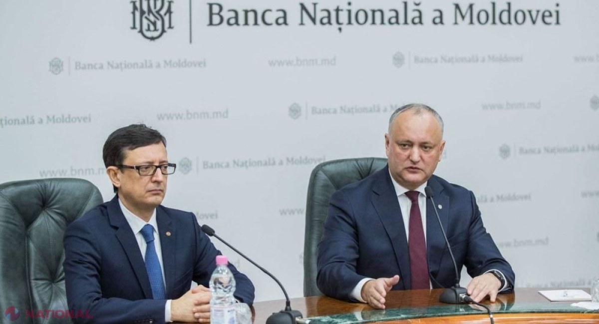 Dodon vrea DEMITEREA guvernatorului Băncii Naționale a Moldovei
