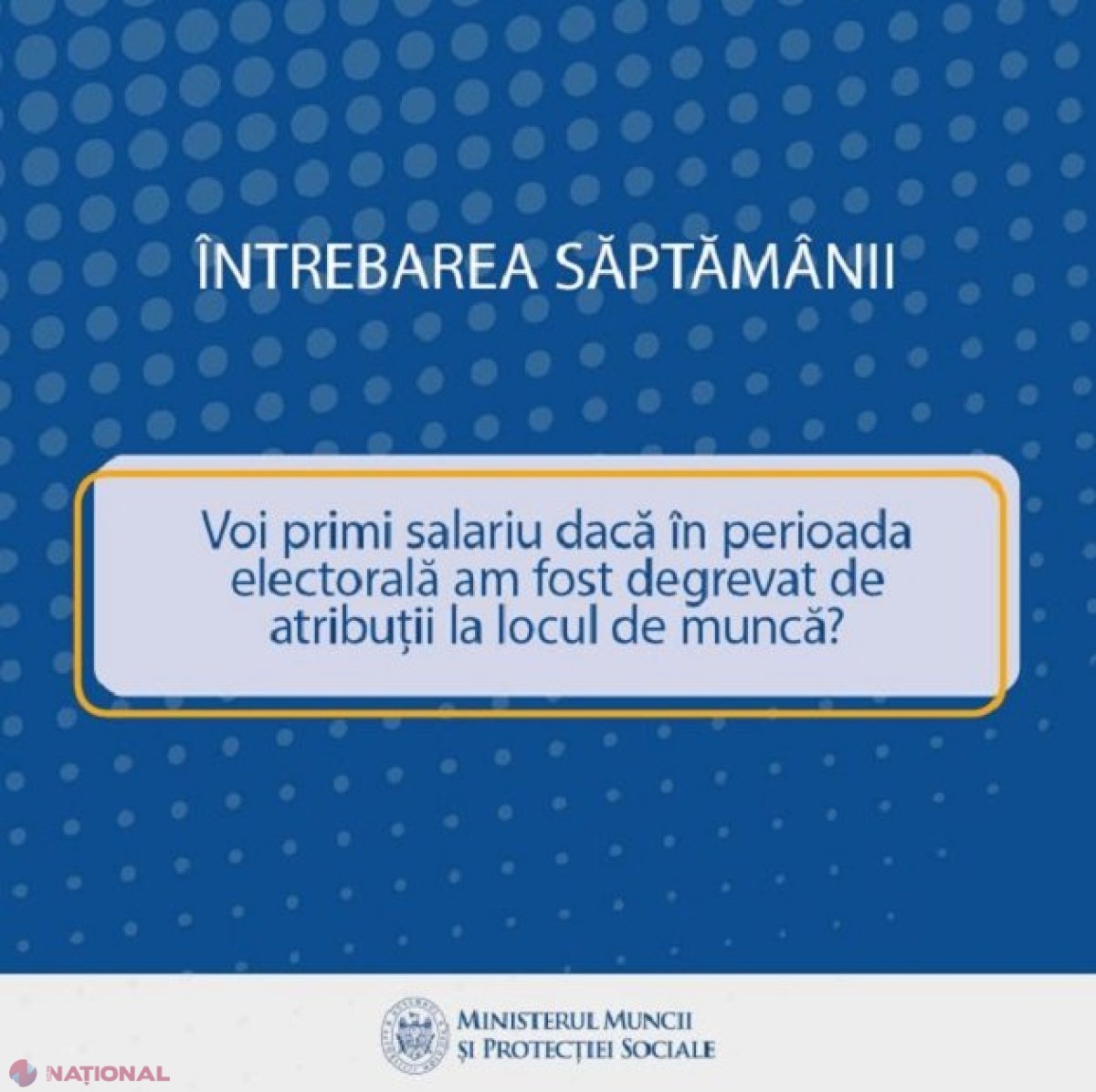 Începe campania electorală: Funcționarii degrevați din funcții pentru a-și putea promova candidaturile la funcțiile de primari sau consilieri locali vor beneficia de salarii? Răspunsul MMPS