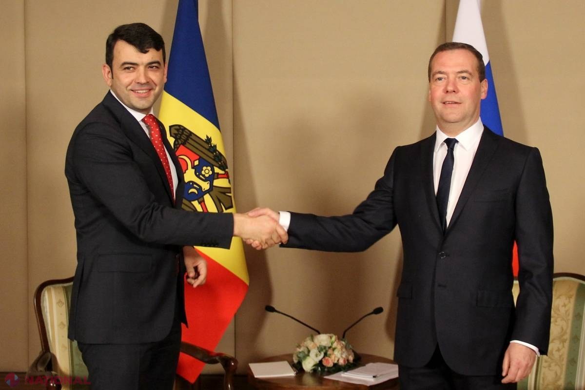 Gaburici s-a întâlnit cu Medvedev: „Alegerea vectorului european nu este contra Rusiei”