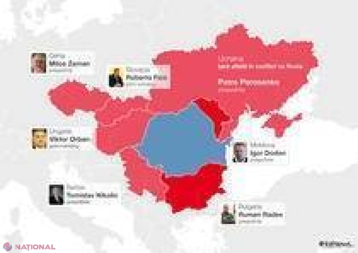 HARTĂ // România, prinsă tot mai strâns în cleştele Rusiei: Moldova şi Bulgaria şi-au ales preşedinţi pro-Kremlin, care se alătură liderilor din Ungaria, Serbia, Cehia şi Slovacia