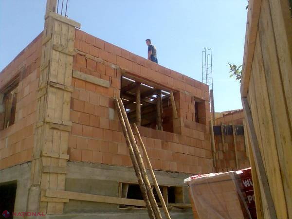Construcțiile de locuințe, în descreștere
