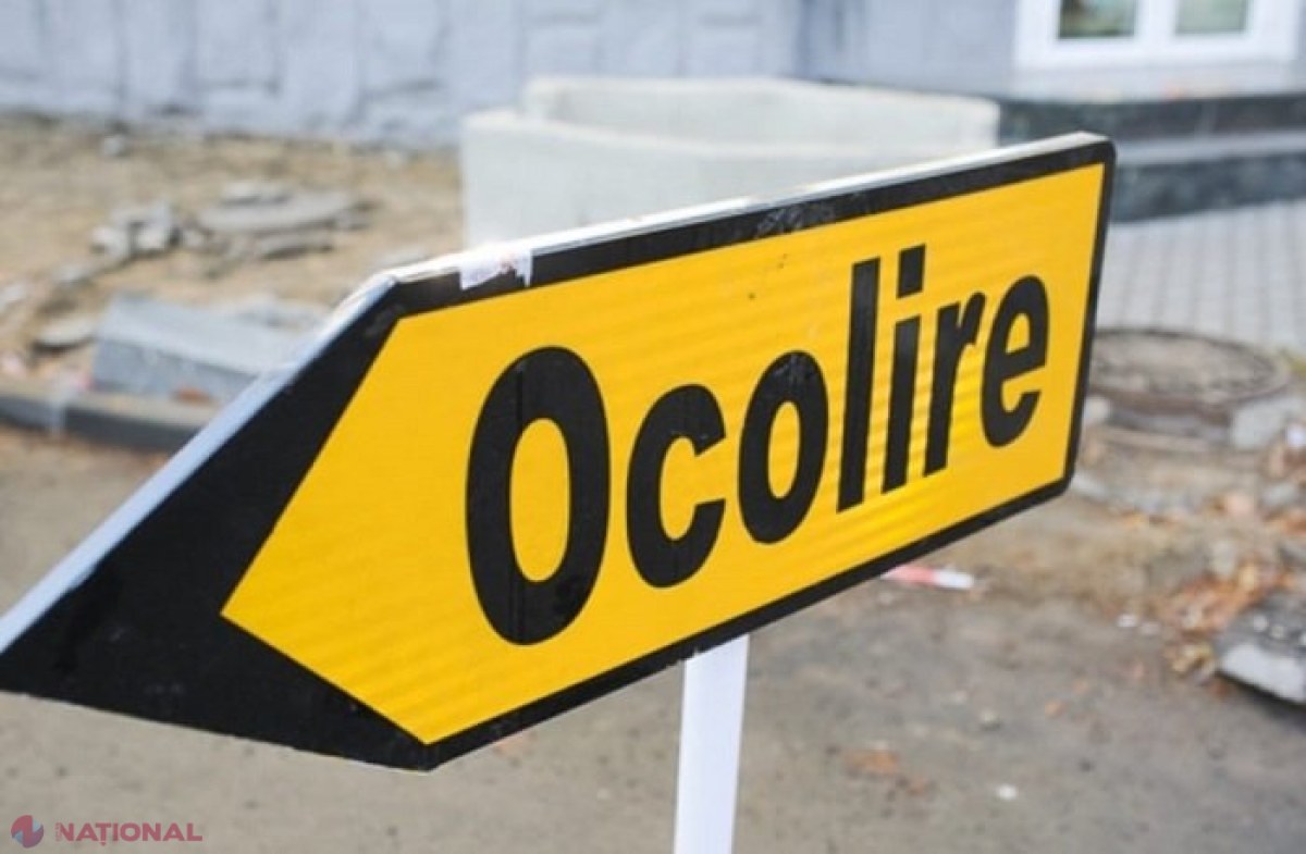 IMPORTANT pentru șoferi: Circulația rutieră pe str. Industrială din sectorul Ciocana al capitalei, suspendată timp de două săptămâni