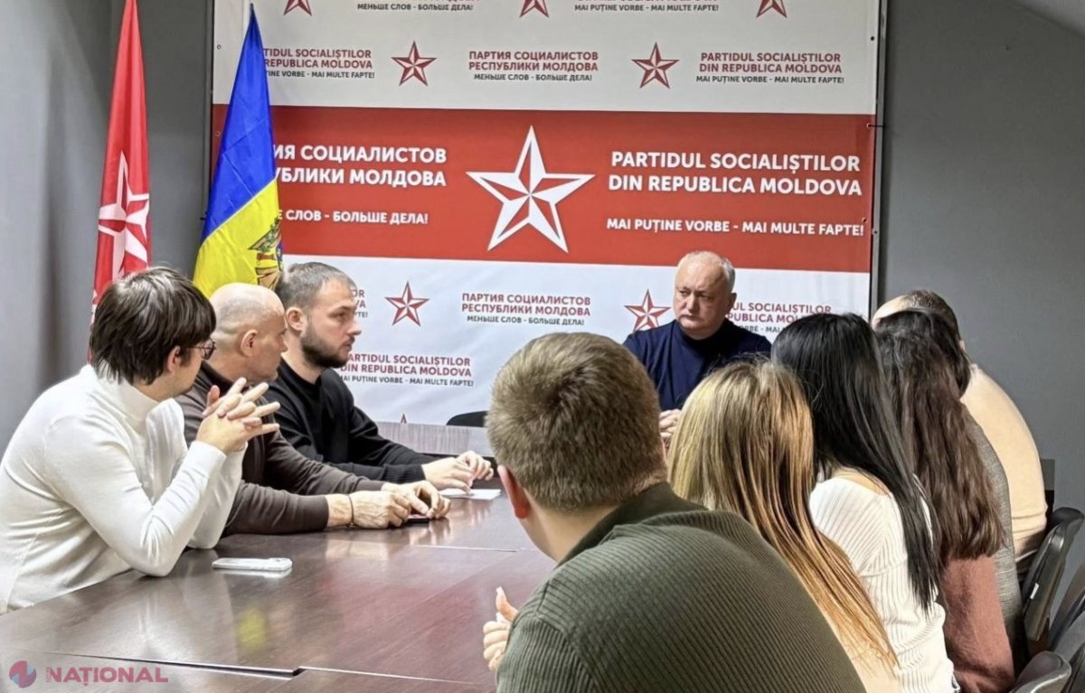 Partidul lui Dodon a fost PĂRĂSIT de mai mulți membrii cu funcții de conducere