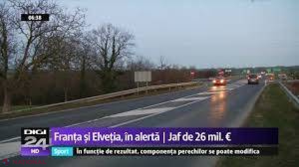 Jaf demn de film: 26 de milioane de euro, FURAȚI dintr-o mașină blindată
