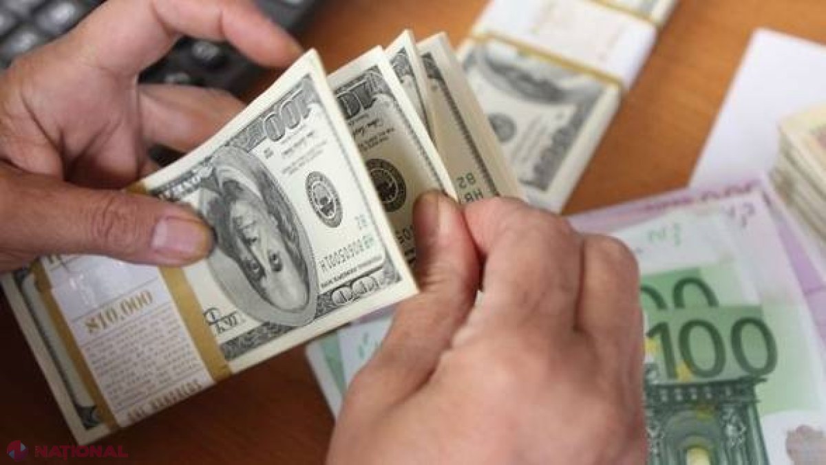 Leul, mai ieftin față de DOLAR, dar mai scump față de EURO