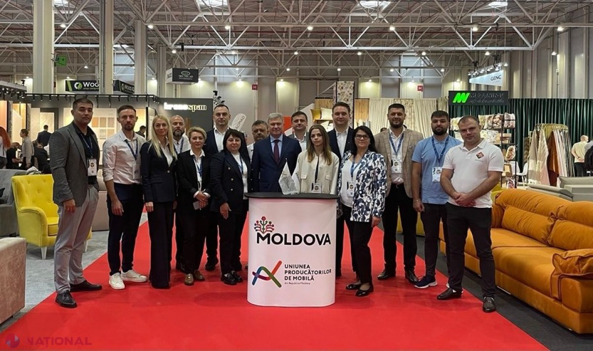 FOTO // Zece producători de MOBILĂ, decorațiuni și echipamente reprezintă R. Moldova la Expoziția internațională BIFE-SIM 2024 de la București
