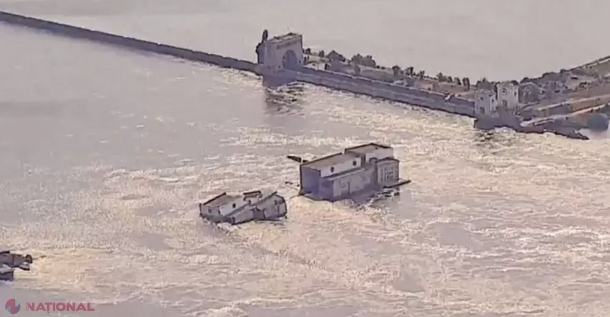Descoperire după golirea apei din barajul ucrainean de la Nova Kahovka 