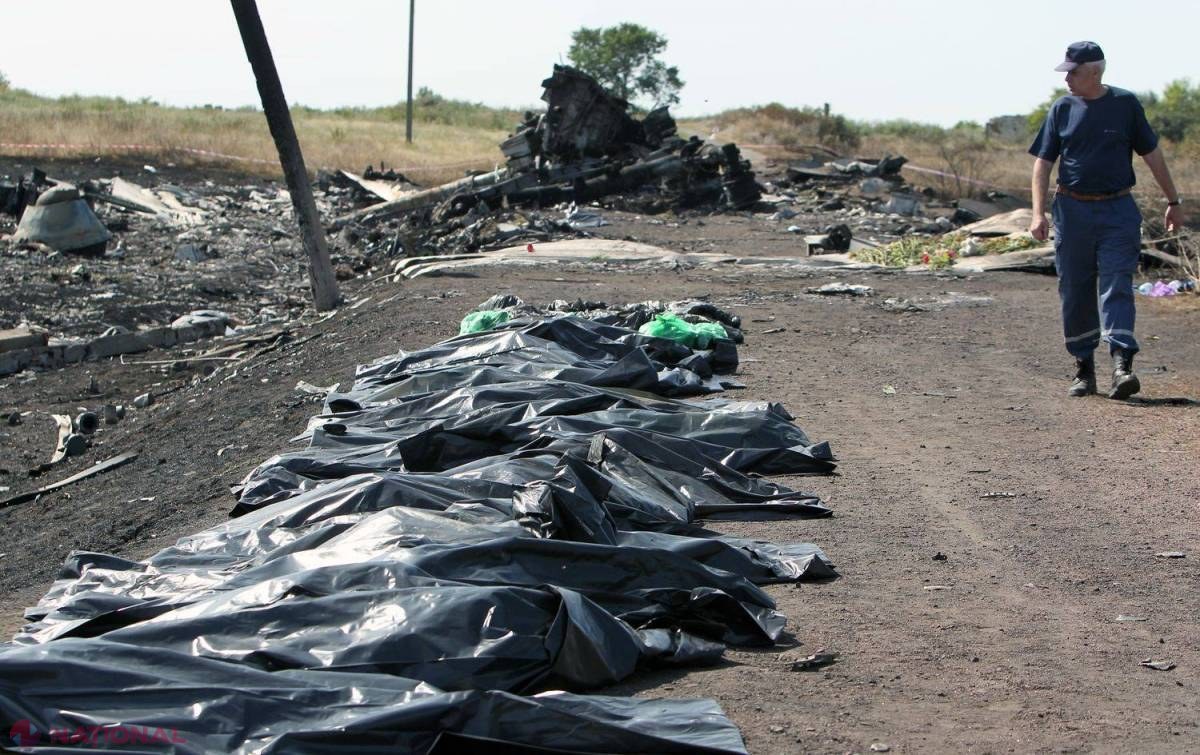 PRIMUL RAPORT privind prăbuşirea cursei MH17 în Ucraina
