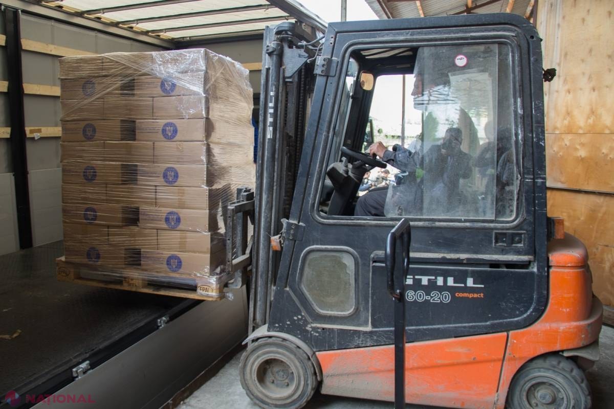 Coletele alimentare din România au ajuns astăzi în R. Moldova! 