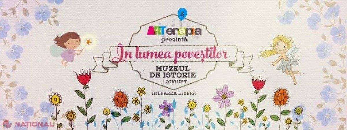 Atelier de pictură cu povești, la Chișinău