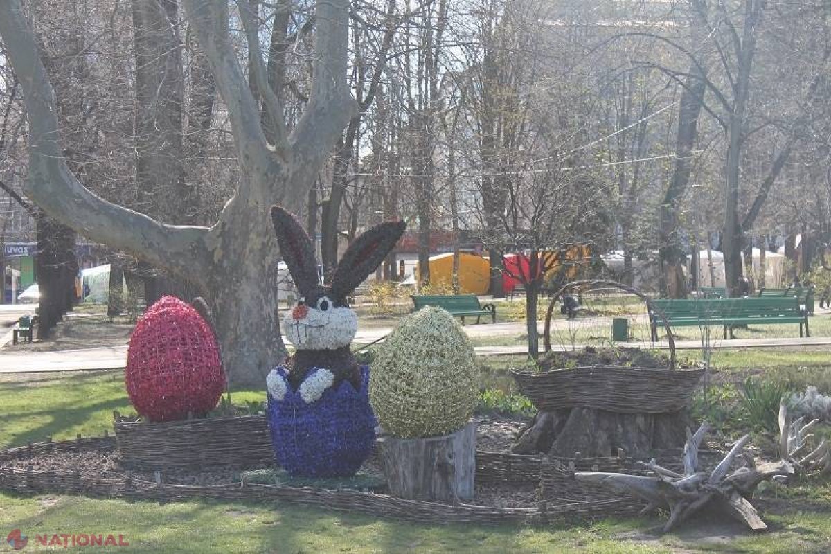 Chișinăul aprinde astăzi luminile de Paşte