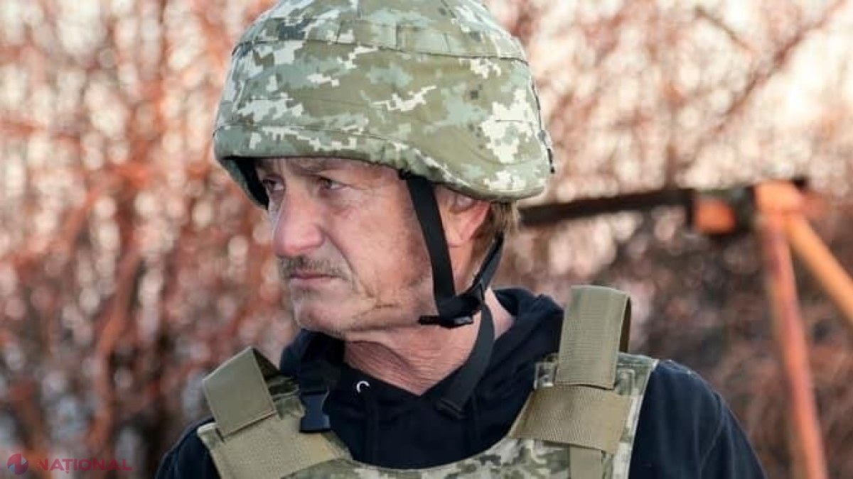Regizorul Sean Penn, sub tirurile rușilor, la Donețk. Filmează un documentar despre invadarea Ucrainei