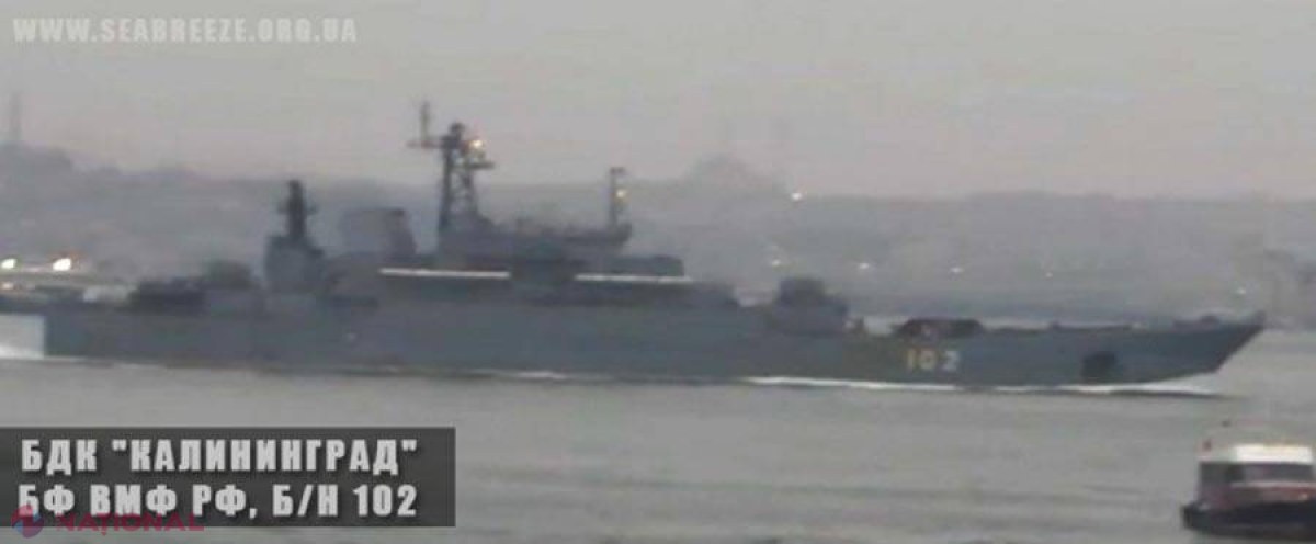 PROBE // Două nave de război rusești s-au îndreptat spre Ucraina