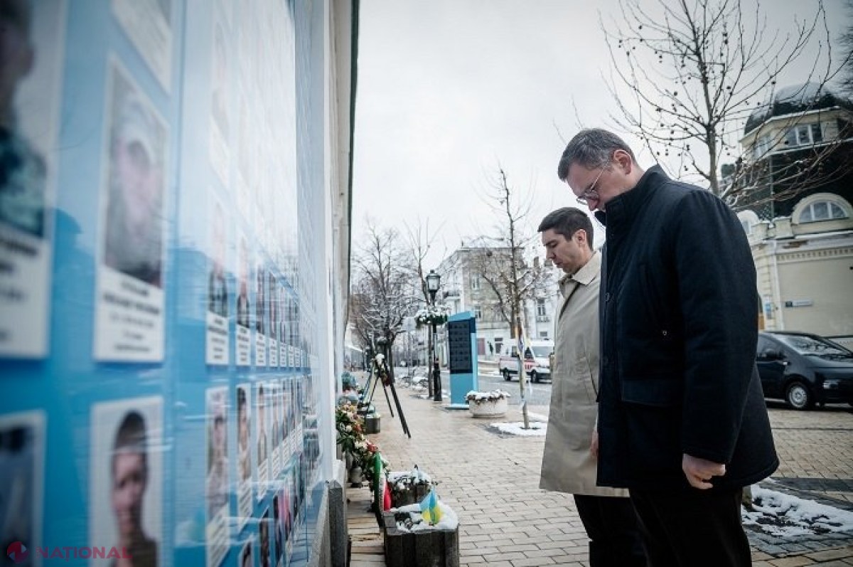 Ministrul de Externe, Mihail Popșoi, vizită la Kiev: „Federația Rusă este un stat agresor și trebuie să răspundă pentru această agresiune nejustificată pornită împotriva Ucrainei”