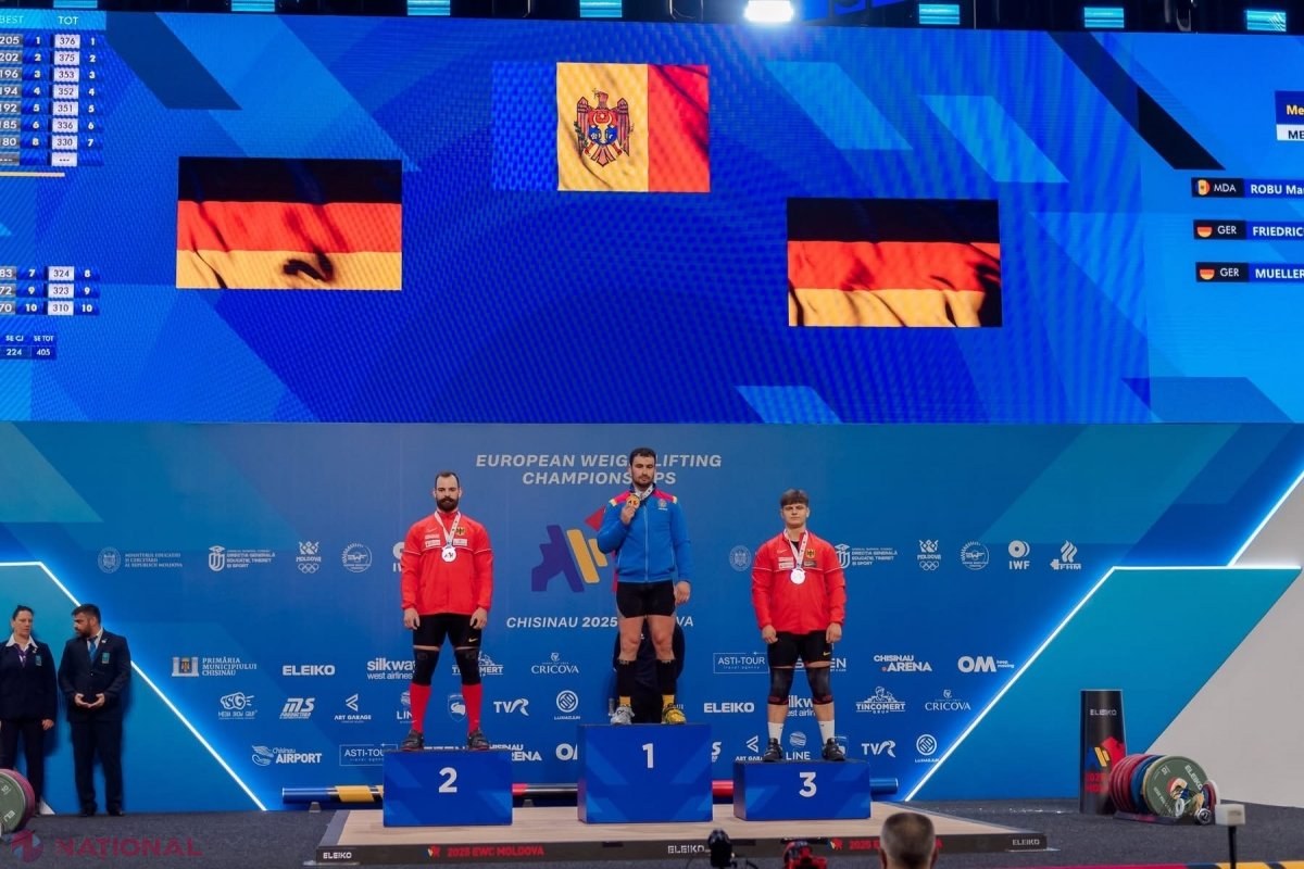 Sportivii din R. Moldova au cucerit 13 MEDALII la Campionatul European de Haltere: „Sunt mândru de această generație de CAMPIONI, care inspiră o țară întreagă”