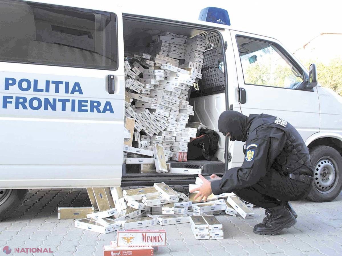 PERCHEZIȚII de amploare în România într-un DOSAR de contrabandă cu țigări. DOI moldoveni, printre SUSPECȚI