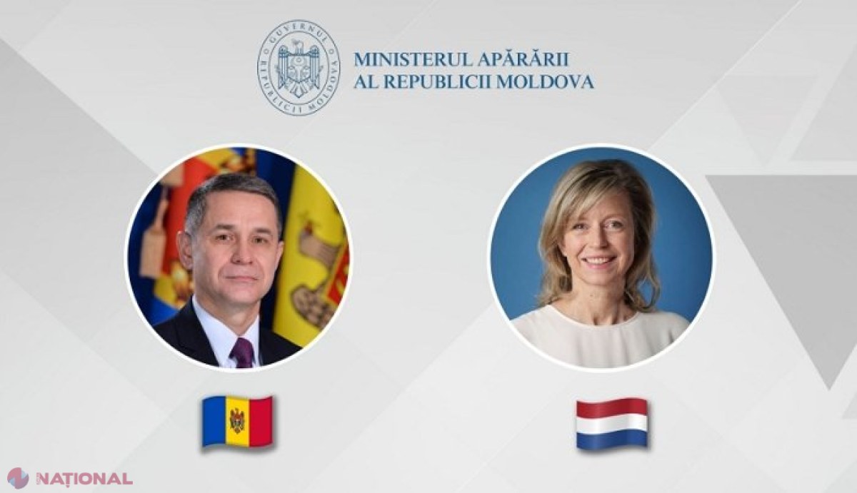 Ministra Apărării din Olanda, vizită la Chișinău