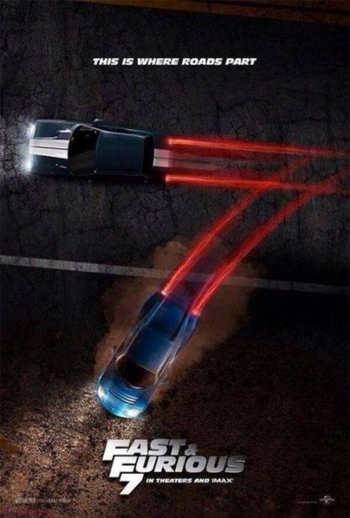 Vin Diesel, în lacrimi! Mesaj emoţionant pentru Paul Walker pe posterul Fast&Fourious 7