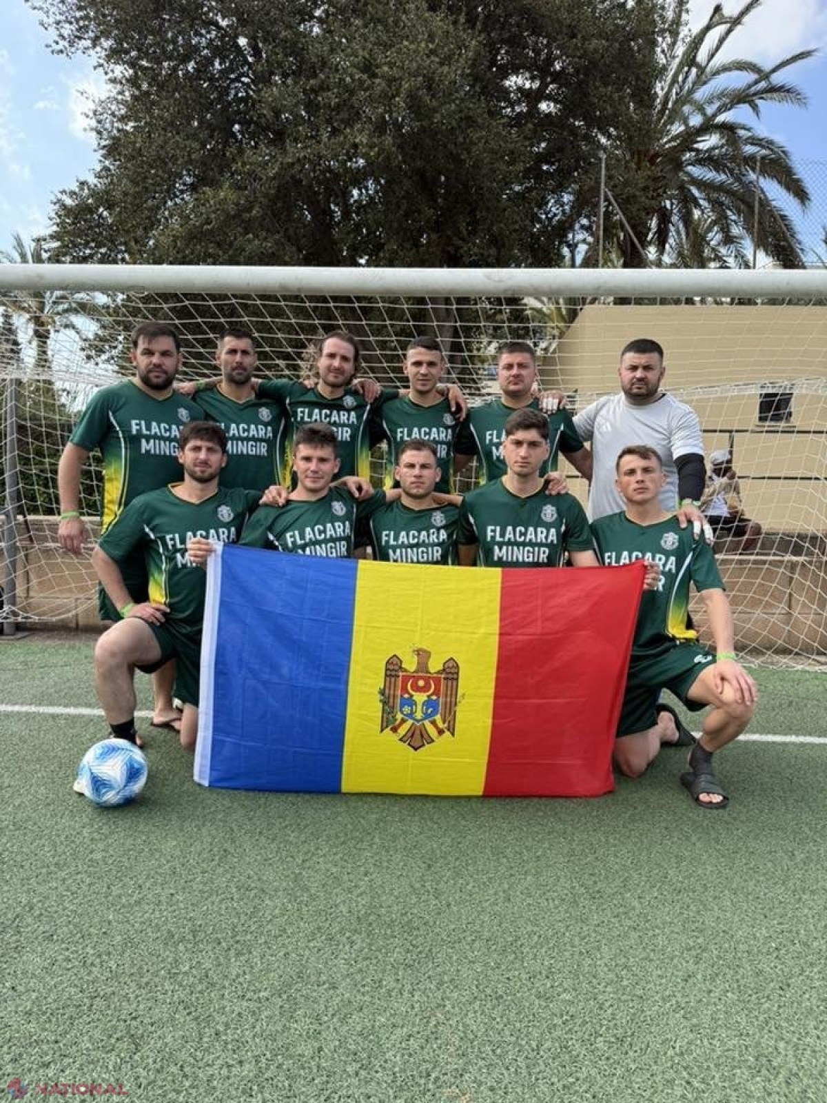 VIDEO // Flacăra Mingir a scris ISTORIE pentru R. Moldova la un turneu de fotbal din Spania. Mingirenii au clasat R. Moldova peste echipe din Spania, Brazilia, Italia, Germania, Anglia, Portugalia, Belgia, Olanda, Elveția, Polonia sau România