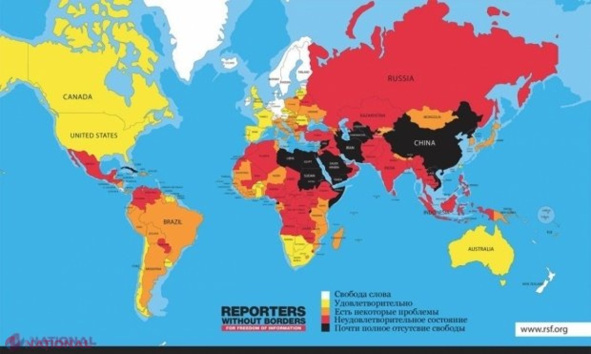 3 MAI, Ziua Mondială a Libertăţii Presei: R. Moldova, pe locul 81 în lume