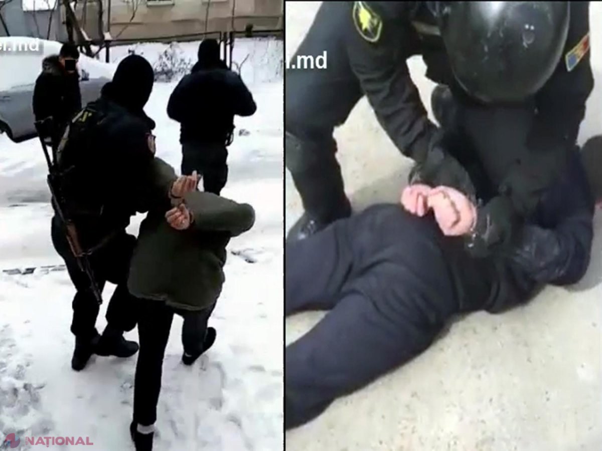 VIDEO // Tentatativă de JAF la un schimb valutar de la Botanica: Indivizii, reținuți