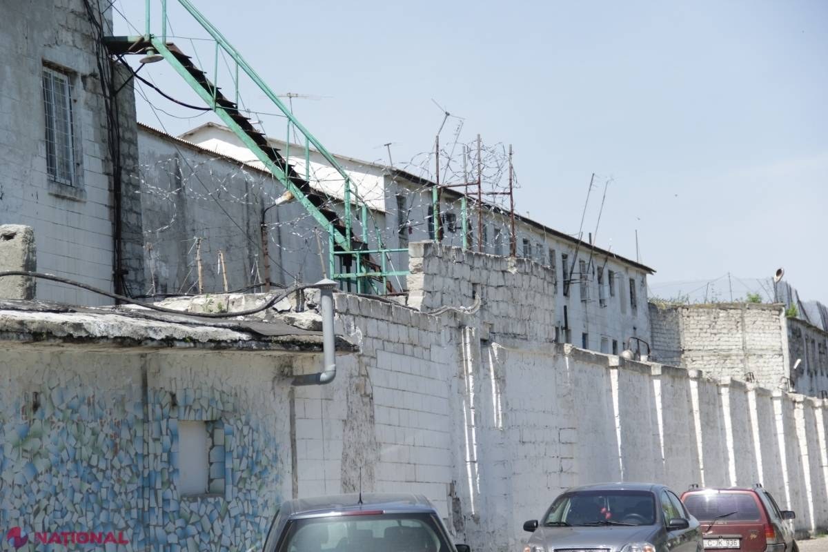 Numărul deținuților din R. Moldova, aproape de DOUĂ ori mai mare decât cel al locurilor disponibile în penitenciare