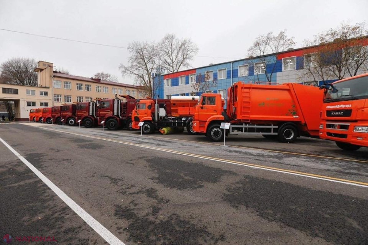 Zece autospeciale NOI pentru deszăpezire, în Chișinău: „KAMAZ”-uri procurate din Rusia