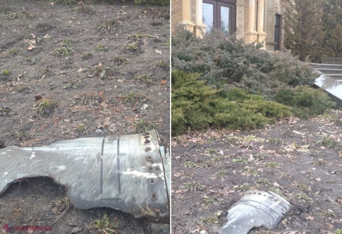 FOTO  // Încă o tentativă de ASASINARE a președintelui Ucrainei? Un fragment de RACHETĂ a căzut în curtea casei lui Zelenski de lângă Kiev. Ce a spus PREȘEDINTELE Ucrainei despre asta