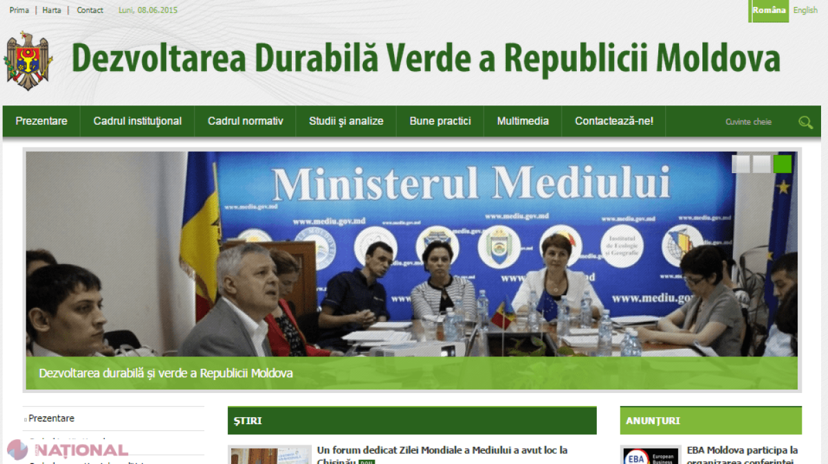 Economie VERDE: Un nou portal la Chișinău 