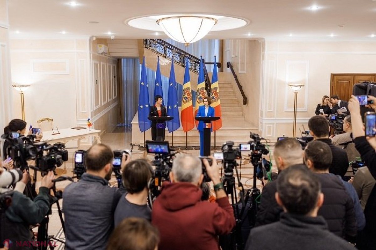 UE anunță un nou pachet de susținere pentru R. Moldova: 250 de milioane de euro pentru malul drept și 60 de milioane pentru malul stâng, cu scopul de a elibera statul nostru de șantajul Rusiei. „Vom sprijini R. Moldova atâta timp cât va avea nevoie”