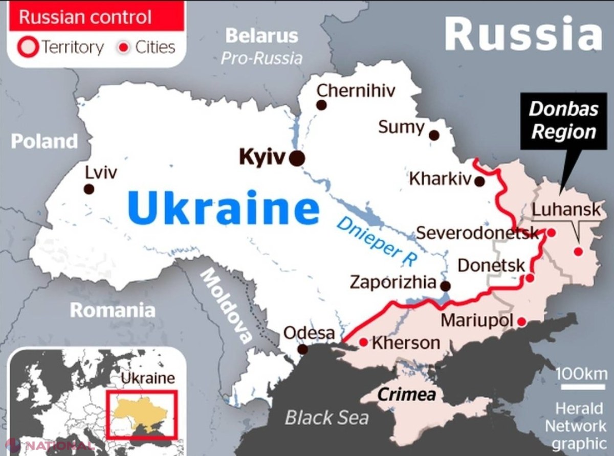 Experții americani au dezvăluit planul B al lui Putin: Obiectivul din Ucraina a fost schimbat