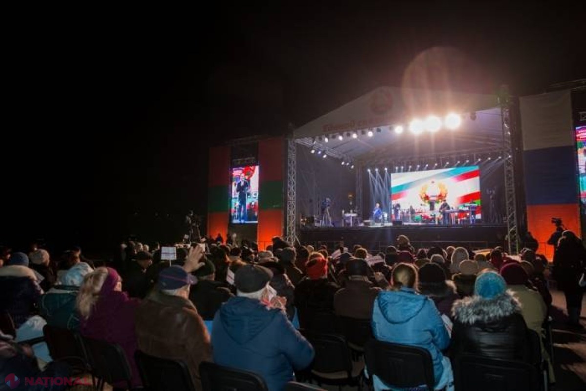 Concert la Tiraspol cu Iosif Kobzon și Valeria: „Transnistria și Federația Rusă - unite prin aceeași soartă”