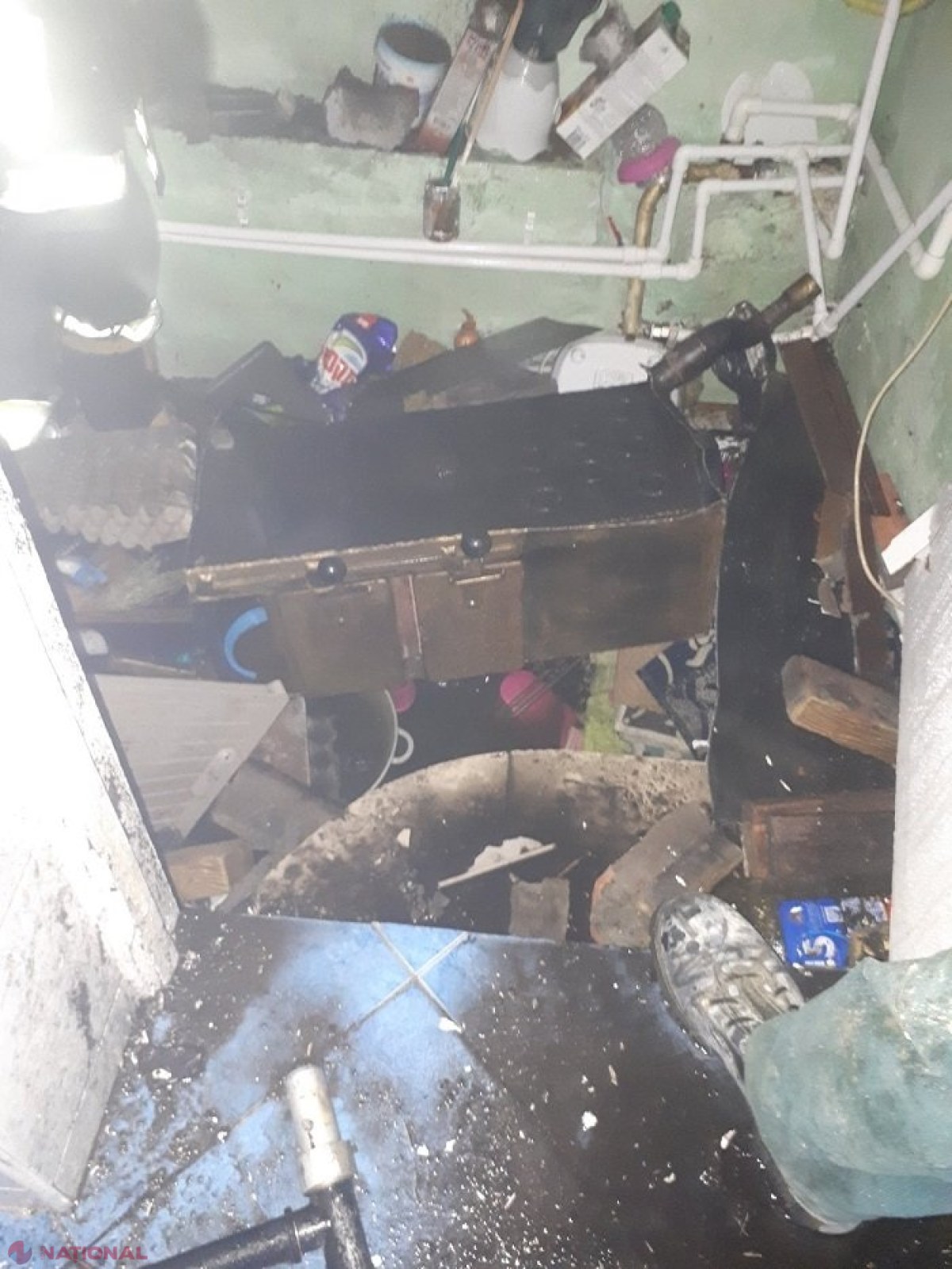 EXPLOZIE la Cojușna: O femeie, internată de urgență în spital 