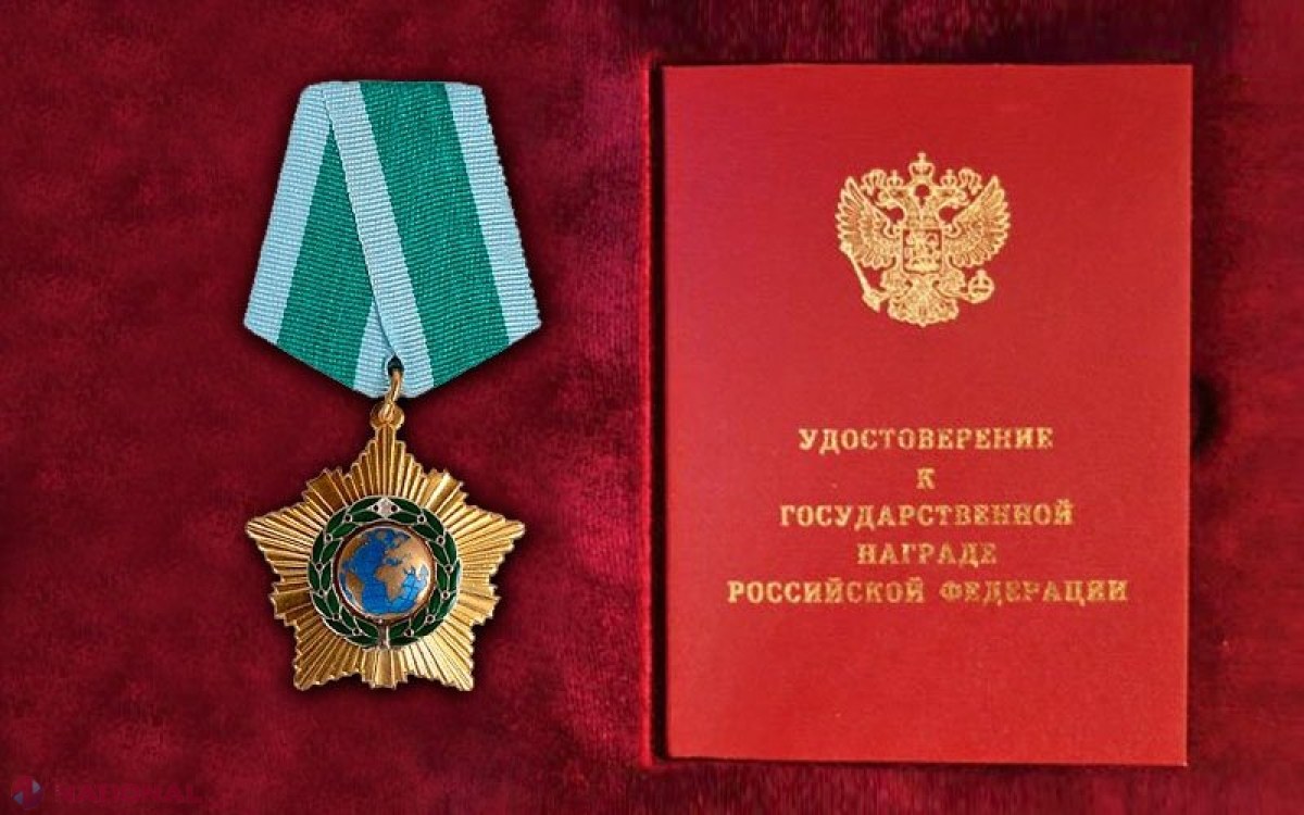 Unul dintre vicepreședinții PLDM a fost decorat de Putin cu Ordinul „Drujba”: „Singurul meu merit este că eram în funcție la acel moment”