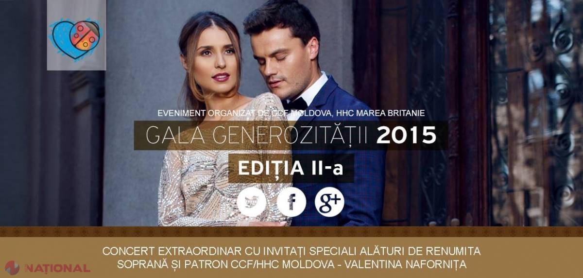 GALA GENEROZITĂȚII 2015: Cel mai mare eveniment de caritate al anului