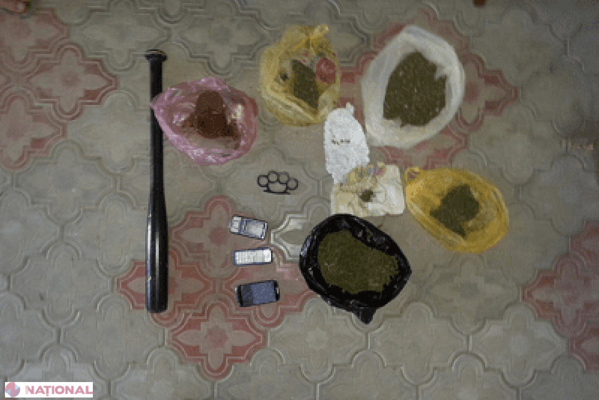 Speluncă de droguri la Țiganca