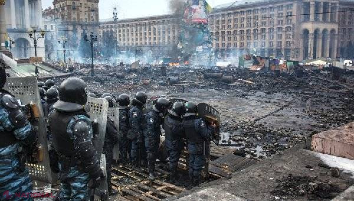  Ucraina // 20 de polițiști împușcați de un lunetist