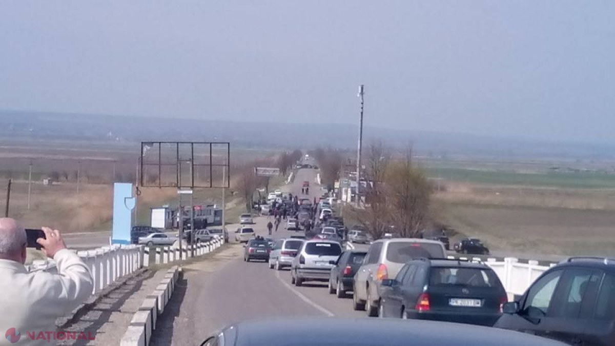 PROTEST în sudul R. Moldova. Nemulțumiți de scumpirea vinietei, au BLOCAT traseul