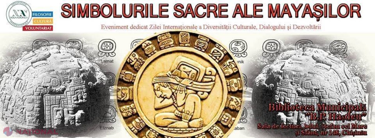 Vrei să afli simbolurile sacre ale mayașilor? O poți face în câteva zile la Chișinău