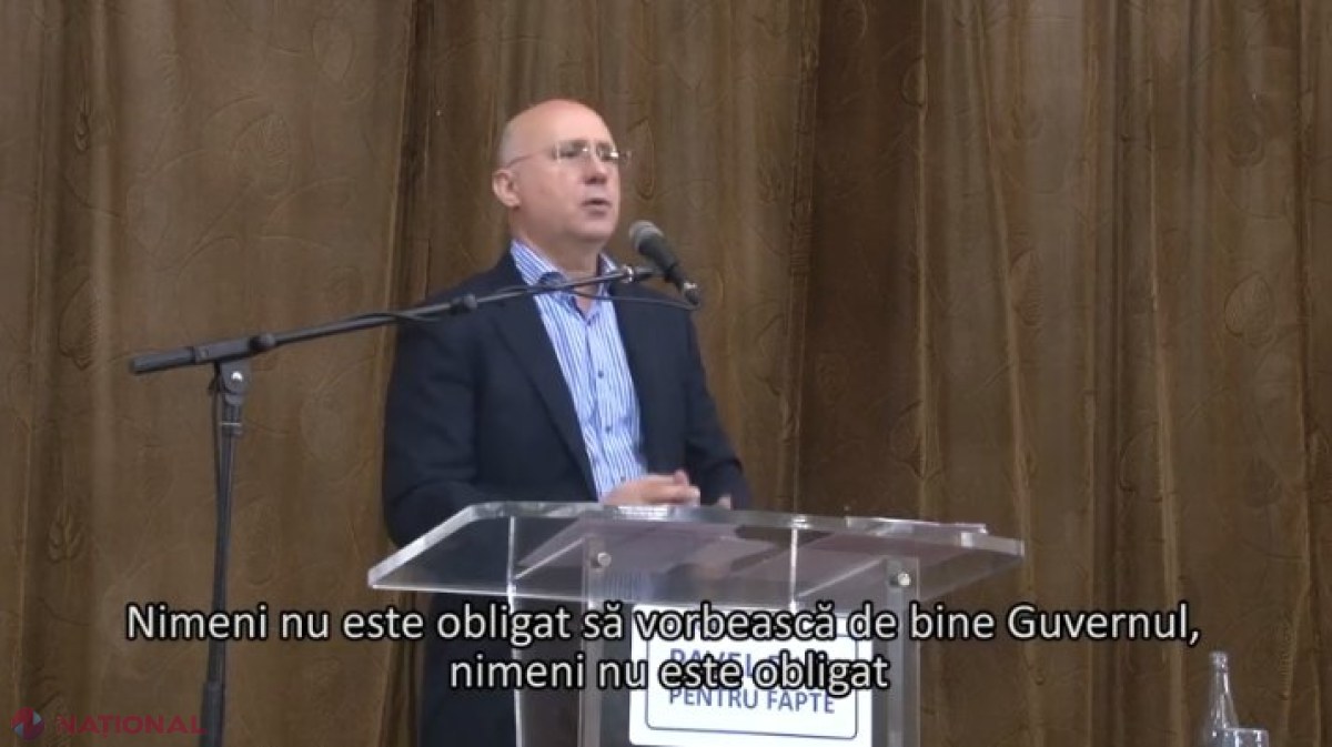 VIDEO // Întâmplarea povestită de premierul Filip sătenilor din Sireți: „Nimeni nu e obligat să vorbească de bine Guvernul sau de Parlamentul, însă suntem obligați să vorbim frumos despre țara noastră”
