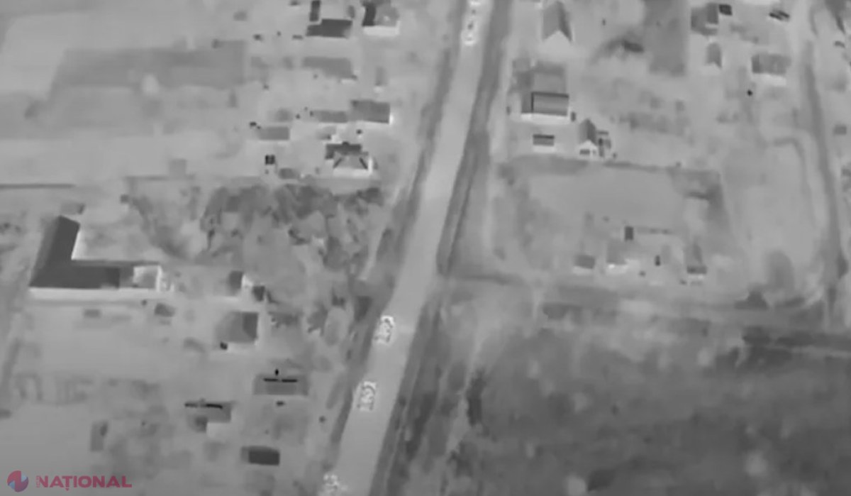  VIDEO // Imagini SPECTACULOASE cu unitatea de ELITĂ a armatei ucrainene. Cum este atacată cu drone ghidate prin Starlink faimoasa coloană de TANCURI și blindate rusești, care se întinde pe 64 de kilometri în apropiere de Kiev  ​