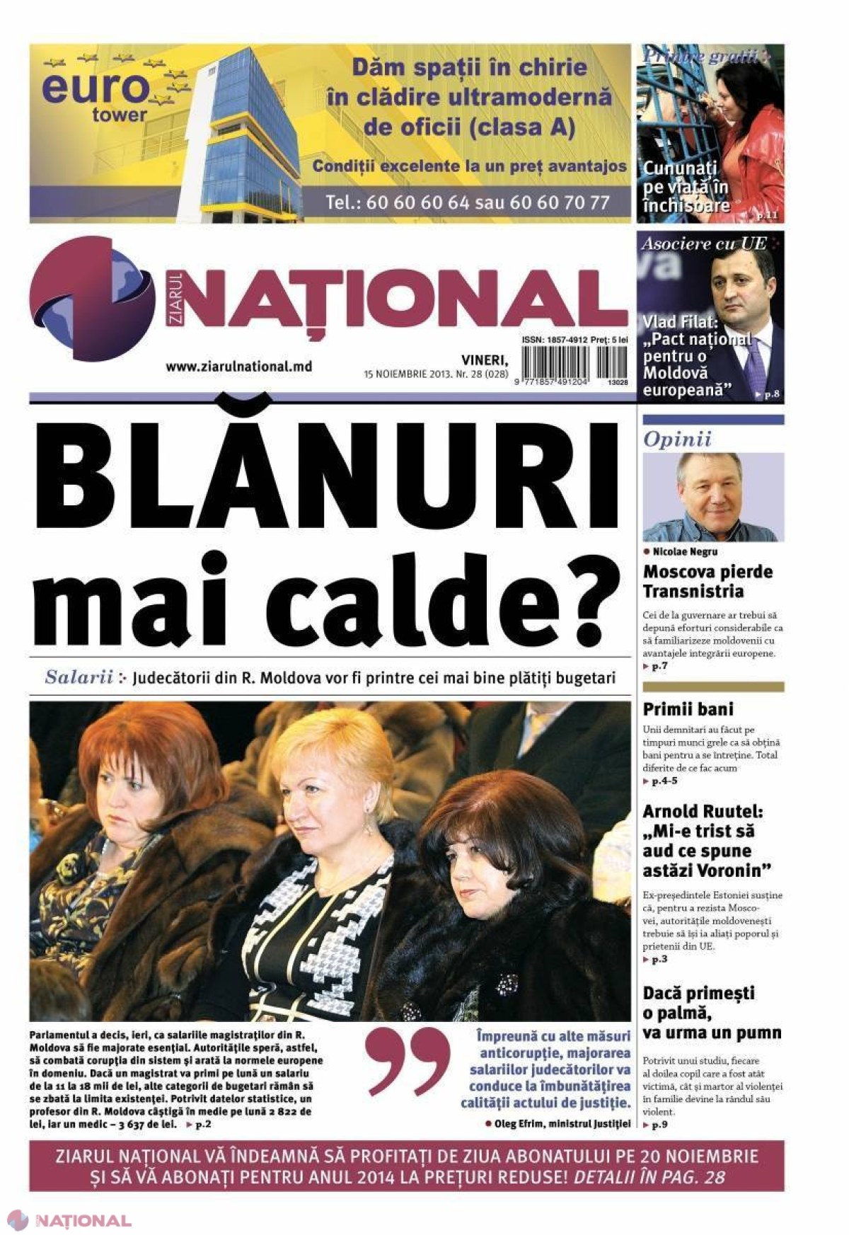 Leancă, traducător de maghiară