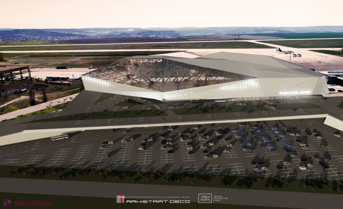 Investitorul Aeroportului Internațional Chișinău a solicitat permisiunea de a demara CONSTRUCȚIA celui mai mare Terminal de pasageri din regiune, cu o suprafață de peste 32 de mii m.p