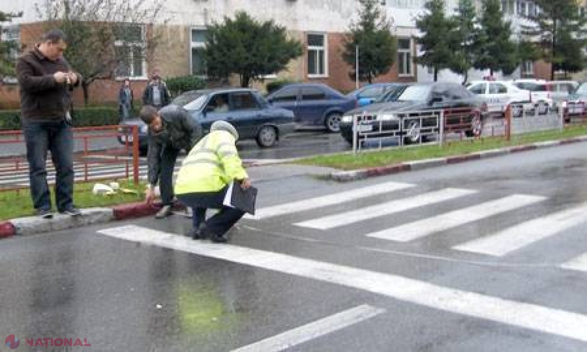 Copilă de zece ani, lovită MORTAL pe o trecere de pietoni