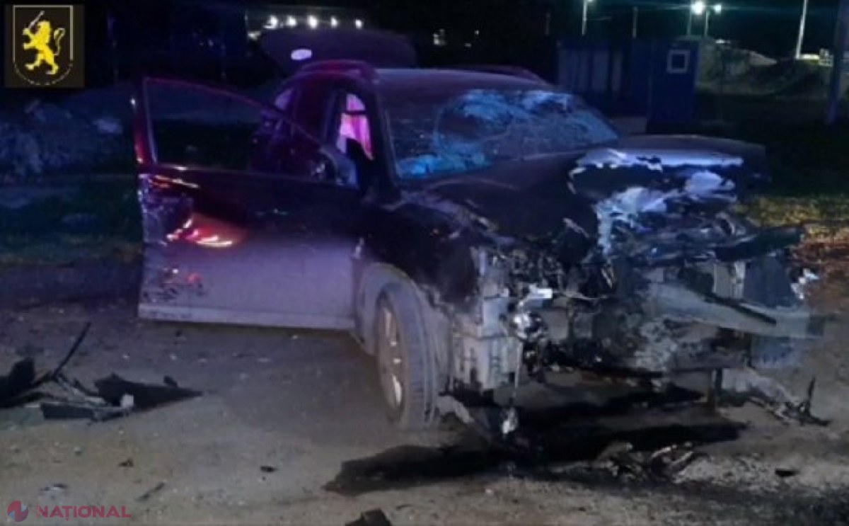 VIDEO // Polițist de la Bălți, STRIVIT de o mașină în timp ce documenta un șofer BĂUT: Cum a intrat o „Toyota” în toate mașinile de pe acostament