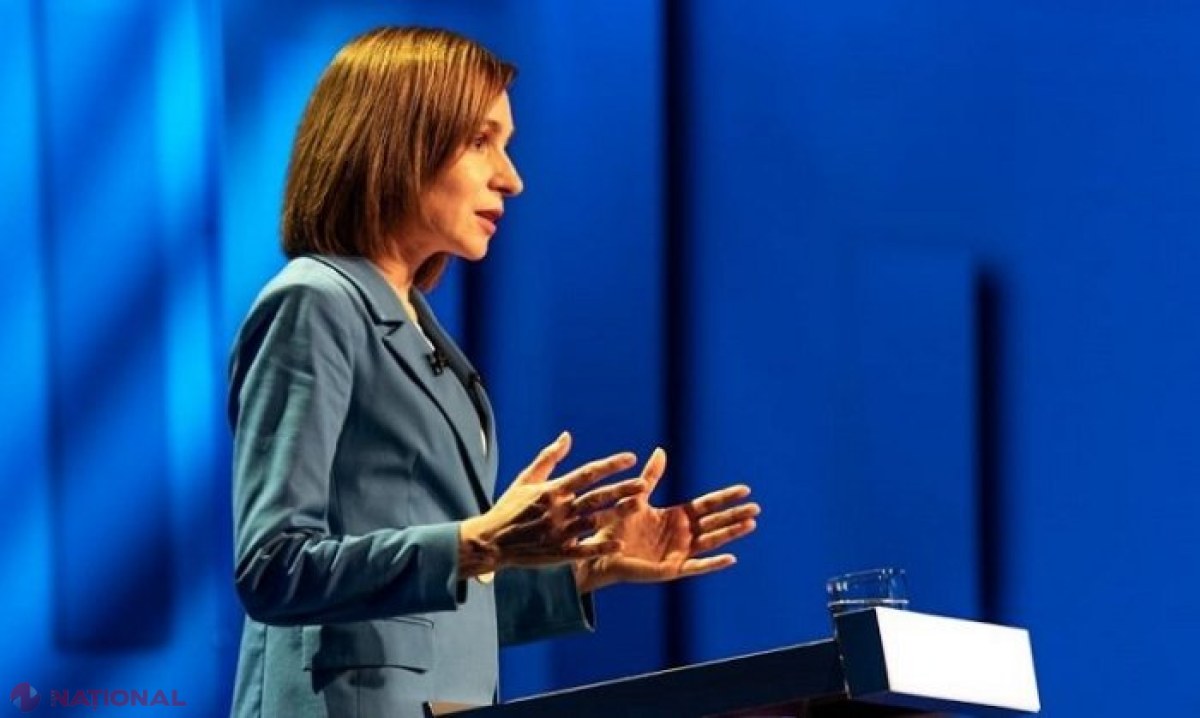Maia Sandu, despre ajutorul oferit ARMATEI din R. Moldova de către UE: „Nu vrem să atacăm pe nimeni. Dacă Rusia încearcă într-o zi să vină peste noi, ce facem? Trimitem armata cu sapa la avioane să ne apere?”