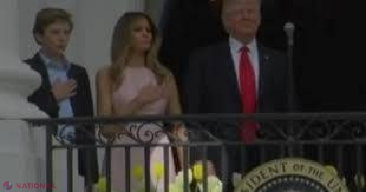 VIDEO // Gest al Melaniei Trump, SURPRINS de camerele televiziunilor