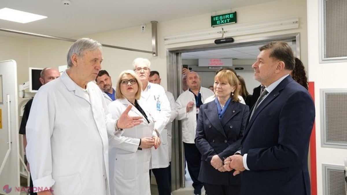 Ministrul Sănătății din România a vizitat Institutul de Medicină Urgentă de la Chișinău: Schimb de practici între medicii de pe ambele maluri ale Prutului