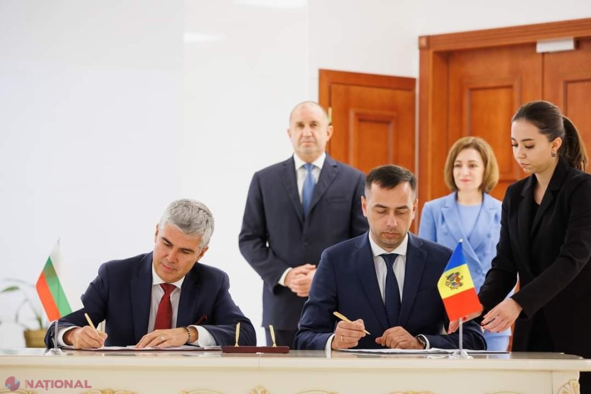 CONTRACT // R. Moldova va putea primi gaze prin rețelele de transport ale Bulgariei: „Energocom” a semnat un contract cu „Bulgartransgaz”, în prezența președinților de la Sofia și Chișinău