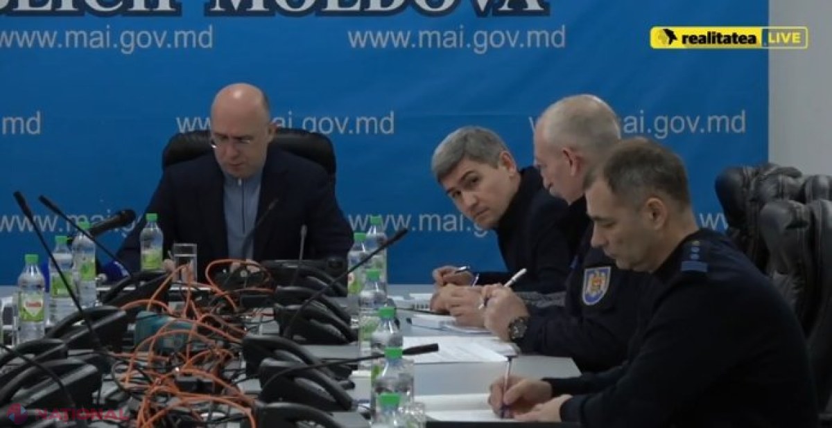 VIDEO // Ședință de URGENȚĂ la Guvern legată de intemperia care s-a abătut asupra R. Moldova. Care e situația în republică și când vor ÎNCETA ninsorile